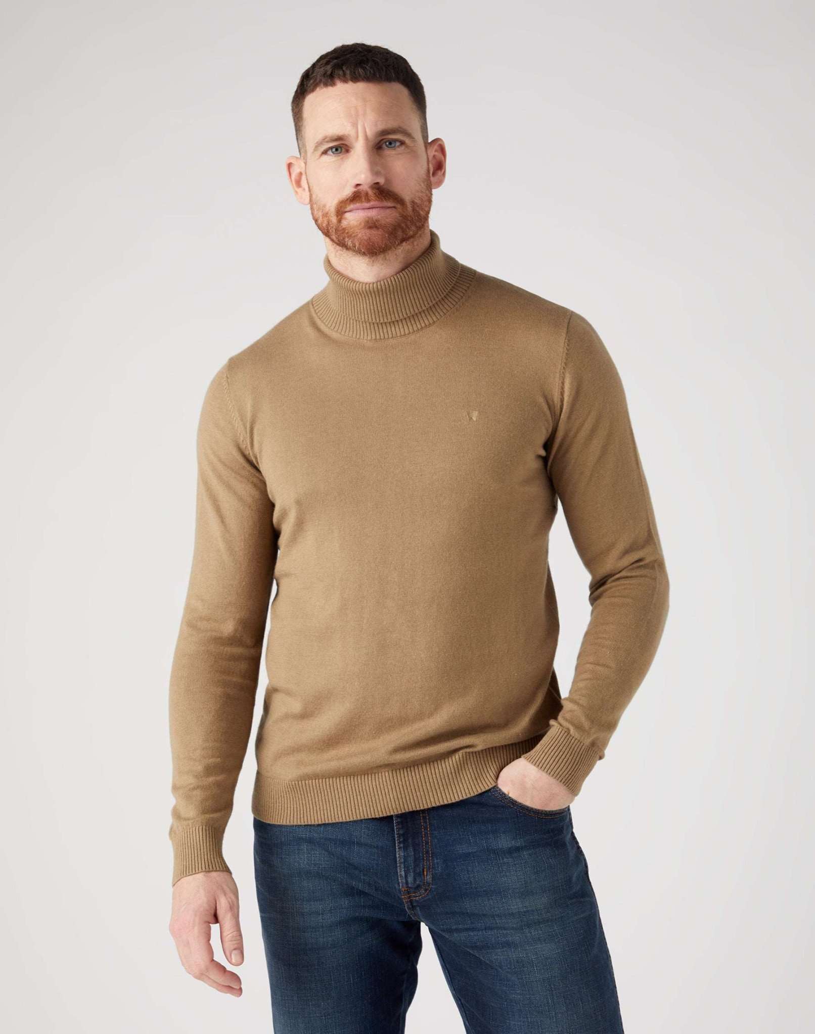 Wrangler Strickpullover »Pullover Roll Neck Knit« von Wrangler