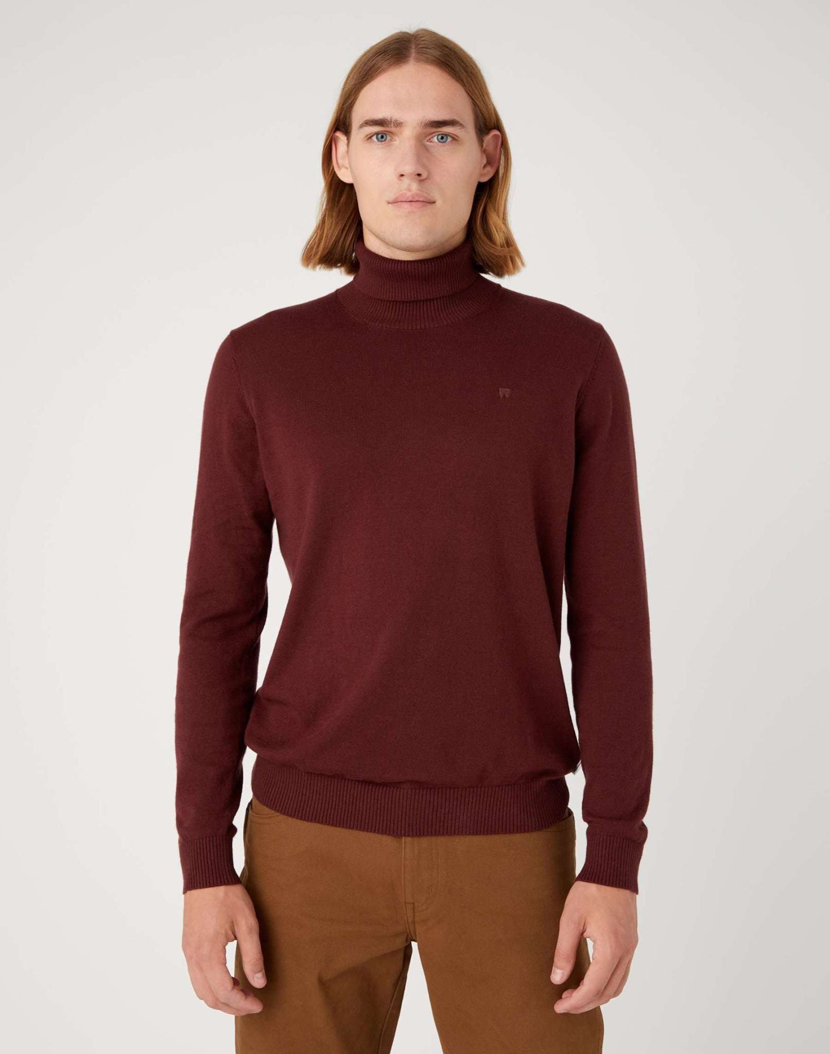 Wrangler Strickpullover »Pullover Roll Neck Knit« von Wrangler