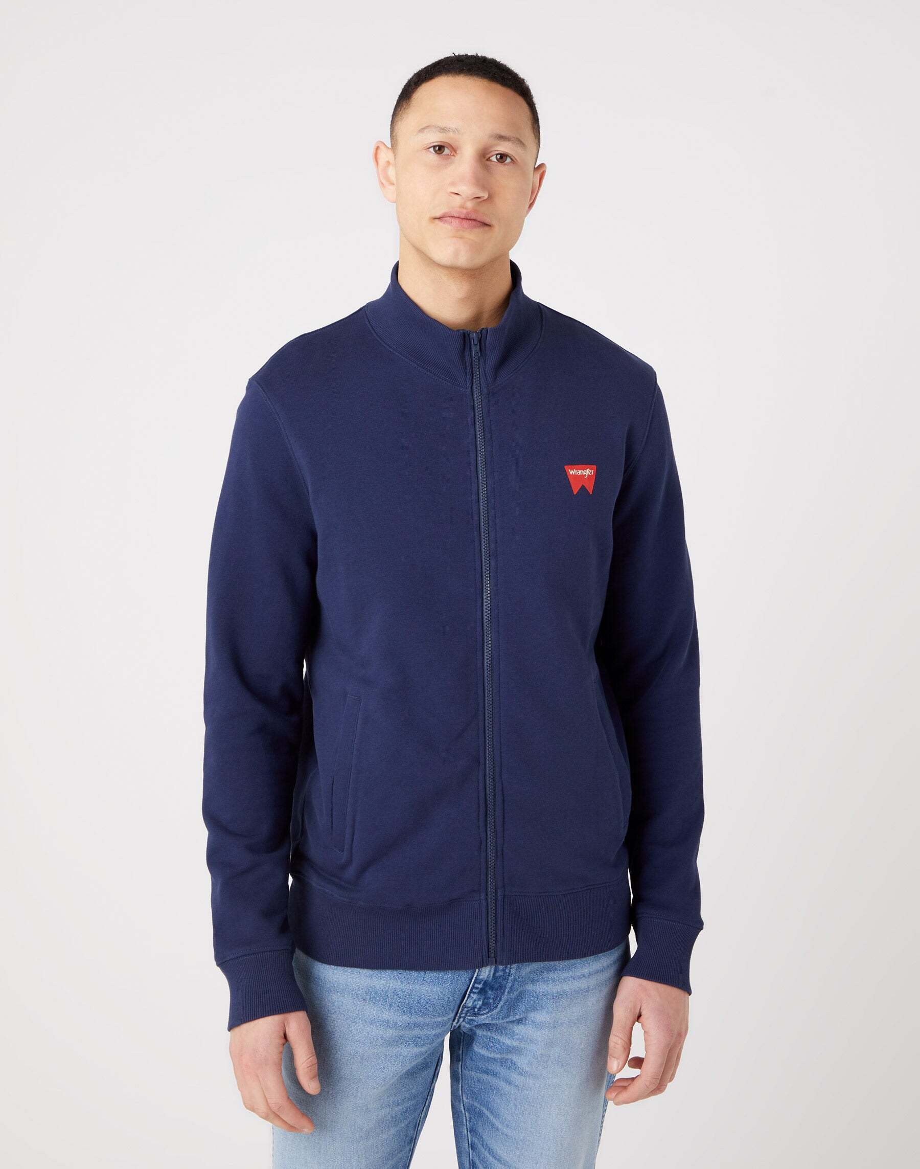 Wrangler Sweatshirt »SweatshirtFunnelNeckZip« von Wrangler