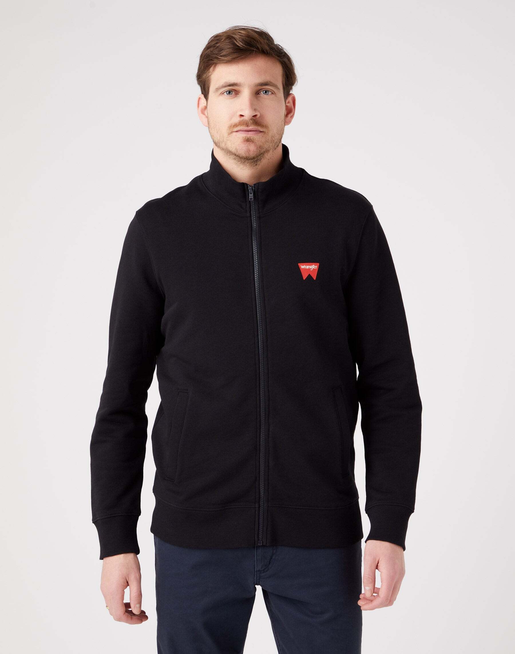 Wrangler Sweatshirt »SweatshirtFunnelNeckZip« von Wrangler