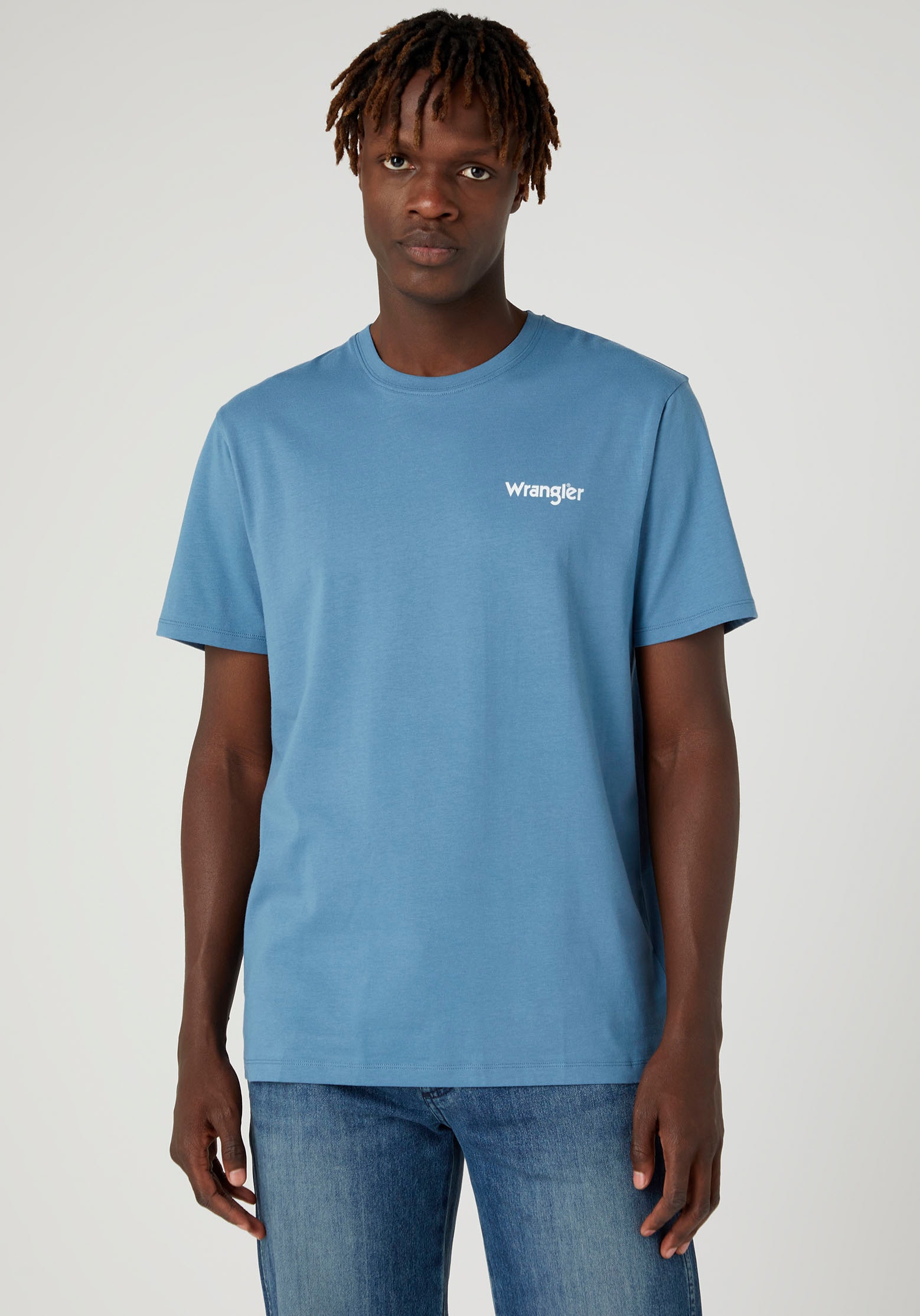 Wrangler T-Shirt »Sign Off«, (Set, 2 tlg., 2er-Pack) von Wrangler