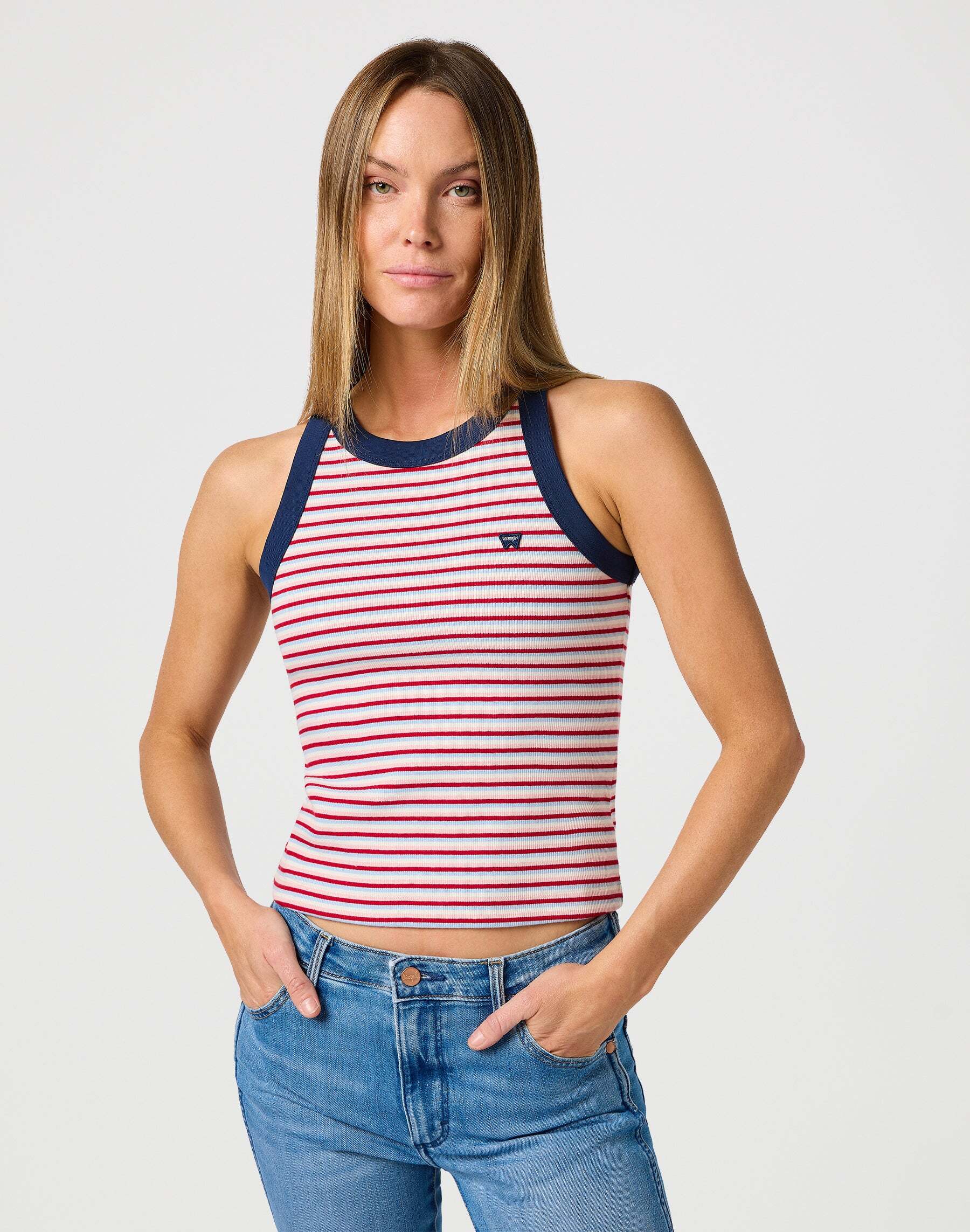 Wrangler T-Shirt »Wrangler T-Shirt Ringer Tank« Wrangler T-Shirt »Wrangler T-Shirt Ringer Tank« von Wrangler
