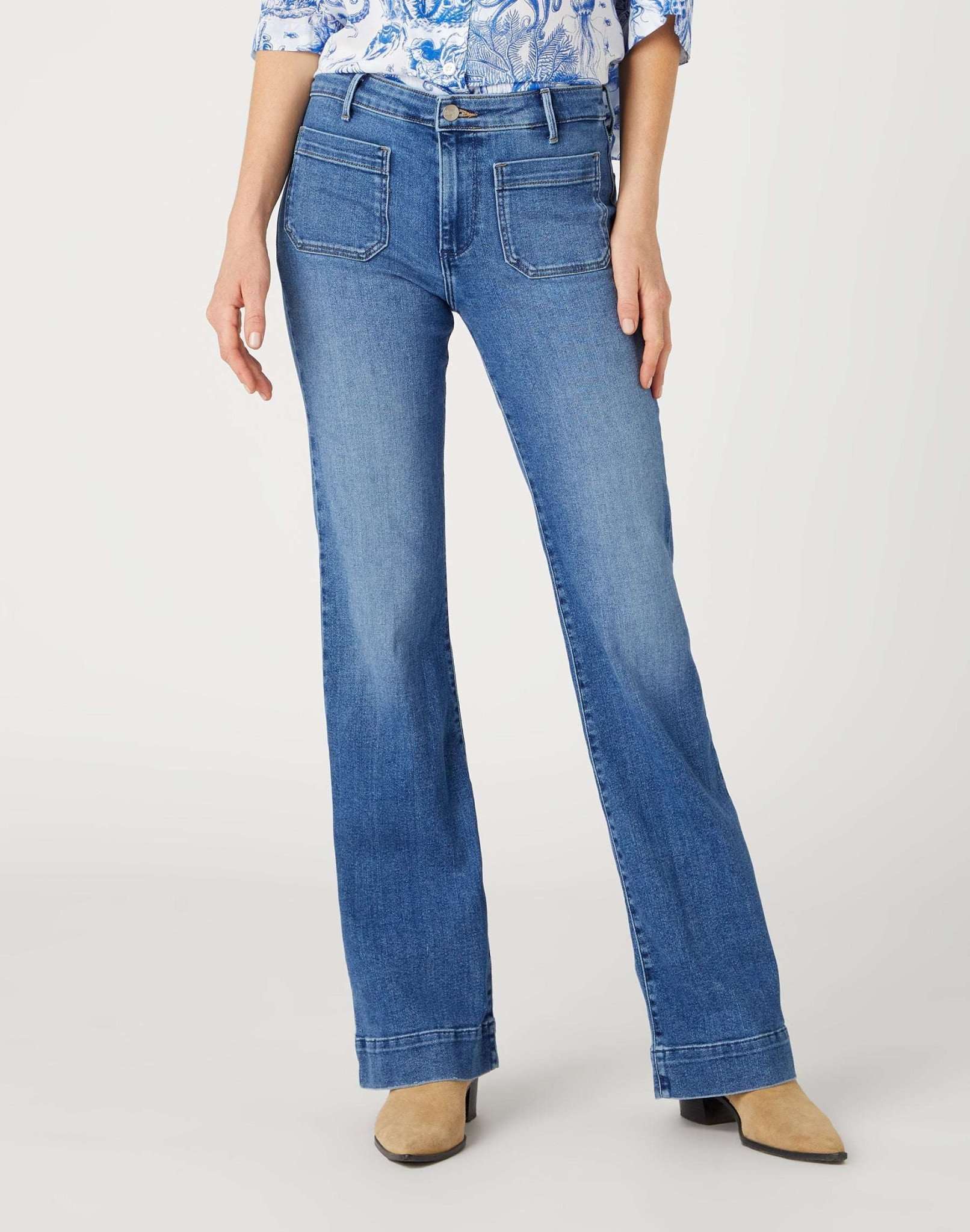 Wrangler Weite Jeans »Jeans Flare« von Wrangler