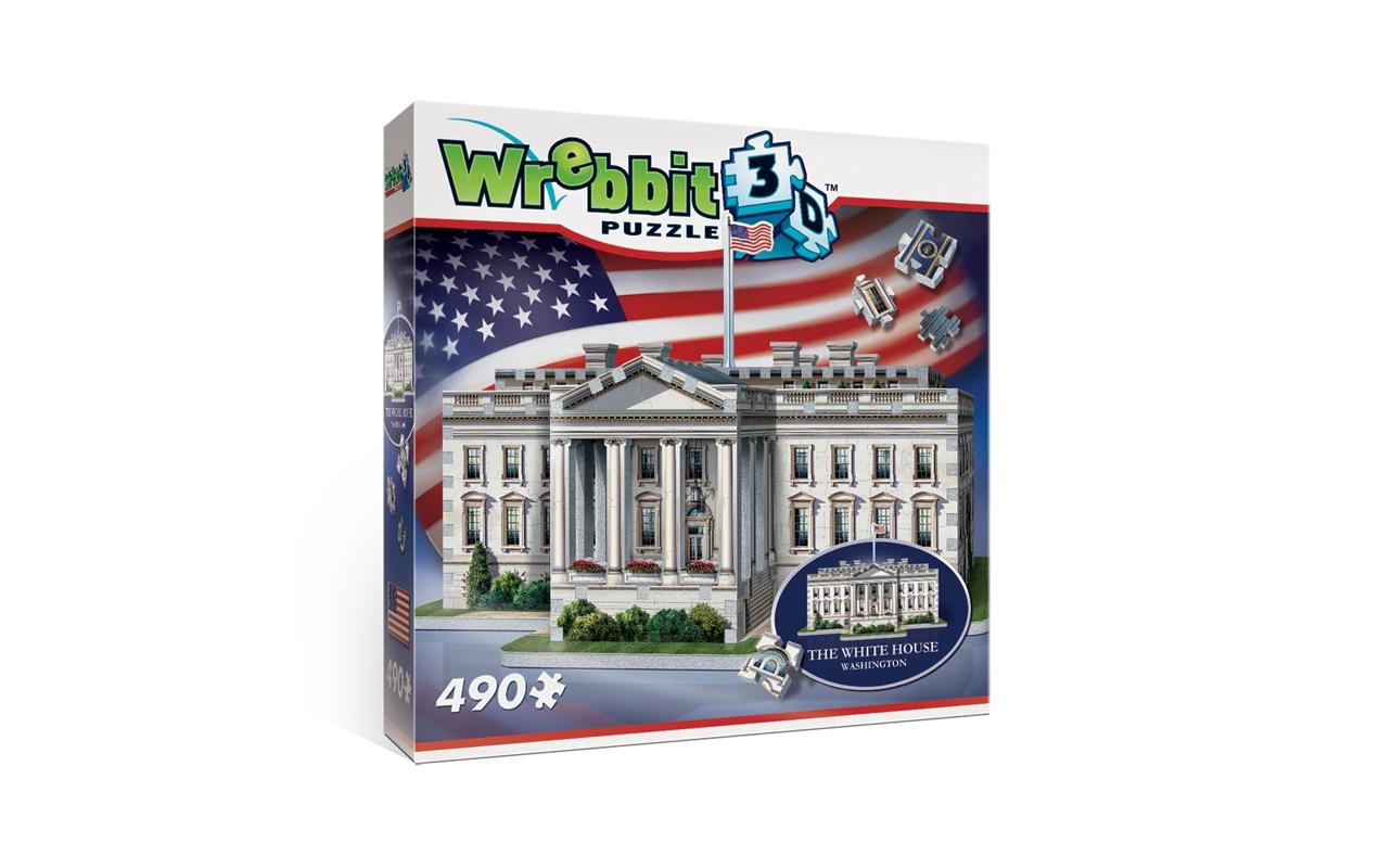 Wrebbit 3D-Puzzle »The White House«, (490 tlg.) von Wrebbit