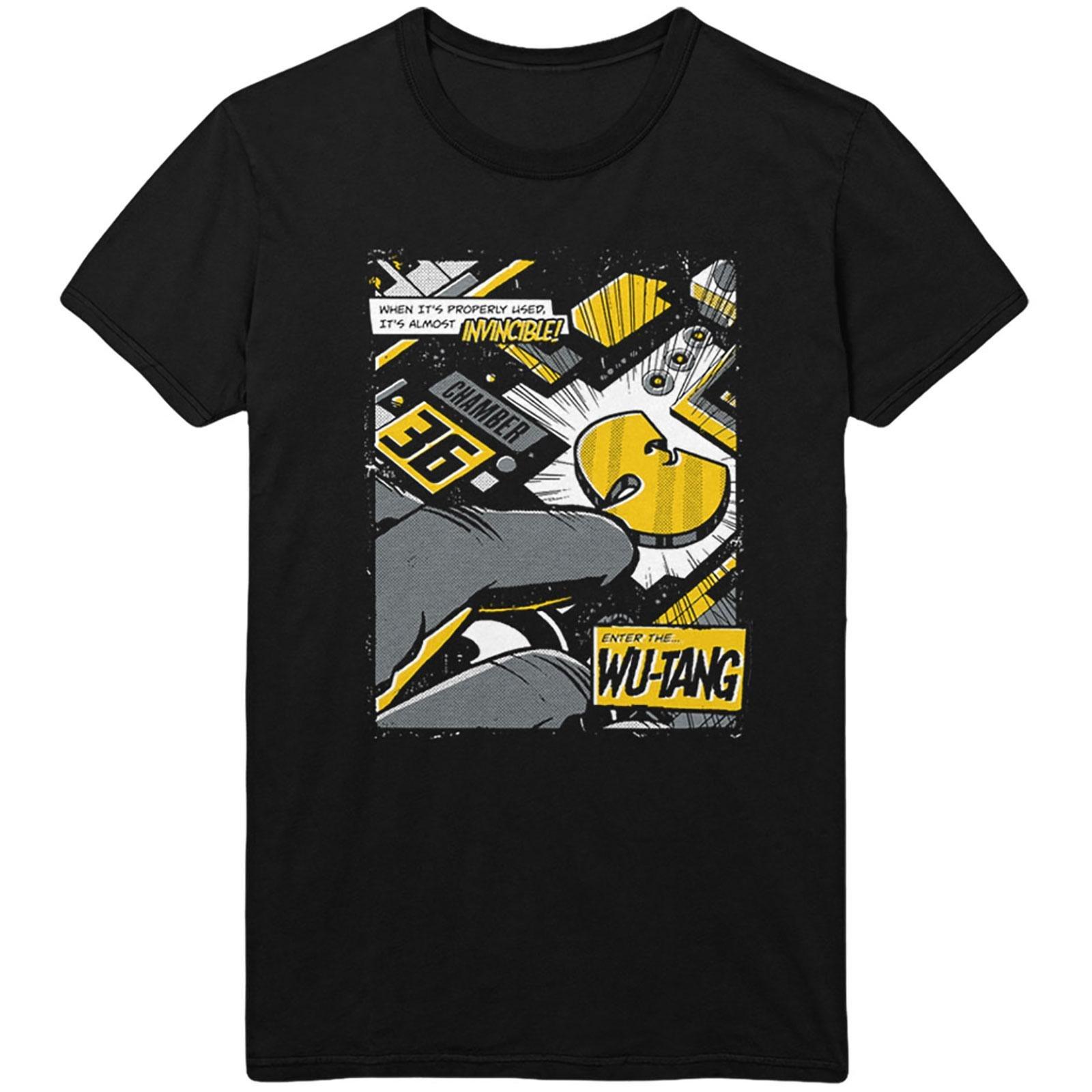 Invincible Tshirt Damen Schwarz L von Wu-Tang Clan