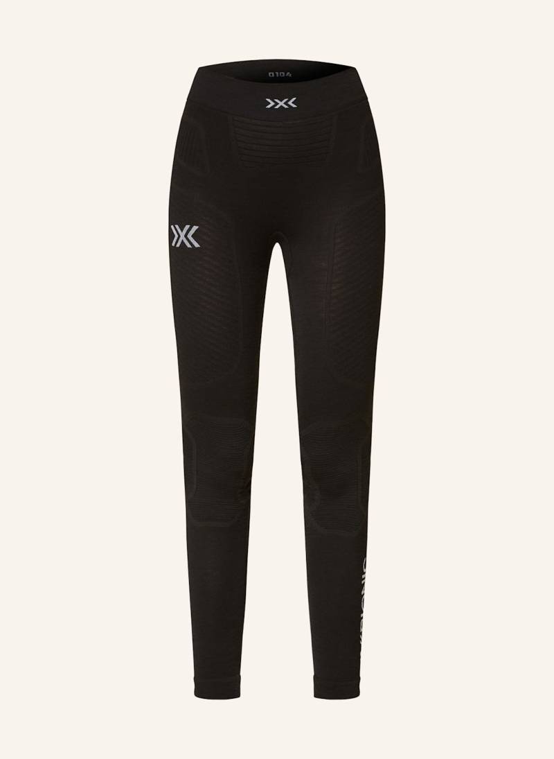 X-Bionic Funktionswäsche-Hose Symbio Merino Aus Merinowolle schwarz von X-BIONIC