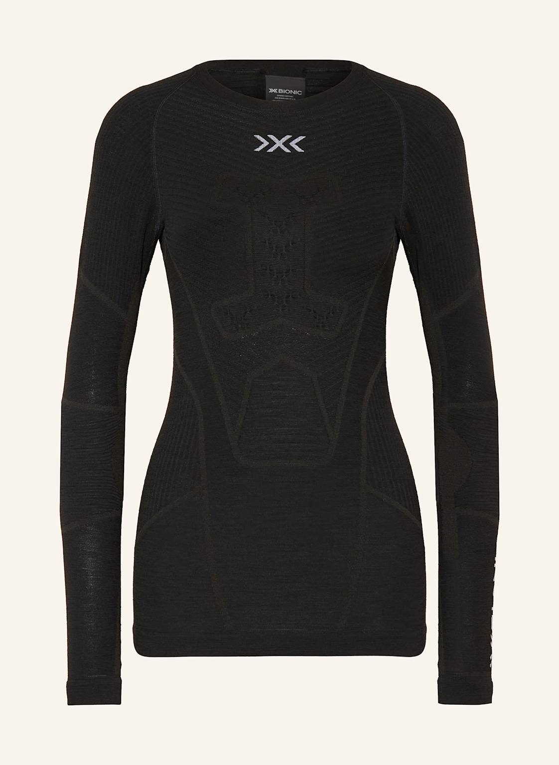 X-Bionic Funktionswäsche-Shirt Symbio Merino Aus Merinowolle schwarz X-Bionic Funktionswäsche-Shirt Symbio Merino Aus Merinowolle schwarz von X-BIONIC