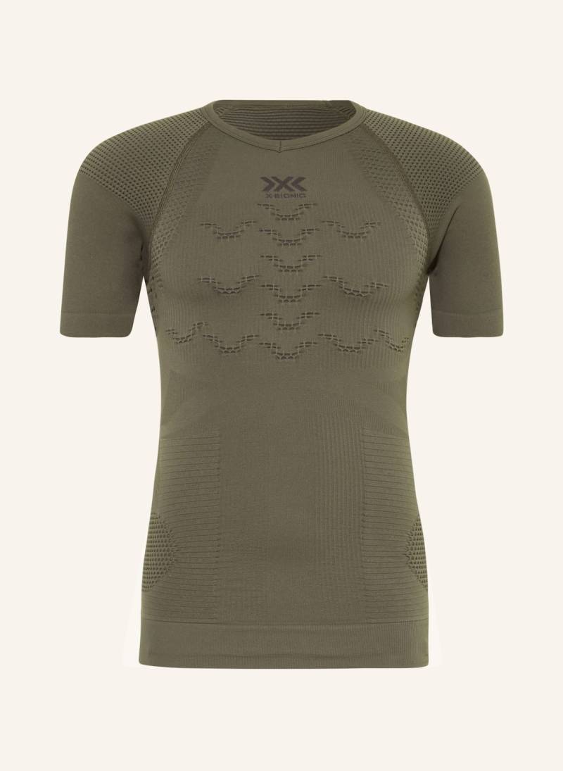 X-Bionic Funktionswäsche-Shirt - Energizer 4.0 gruen von X-BIONIC