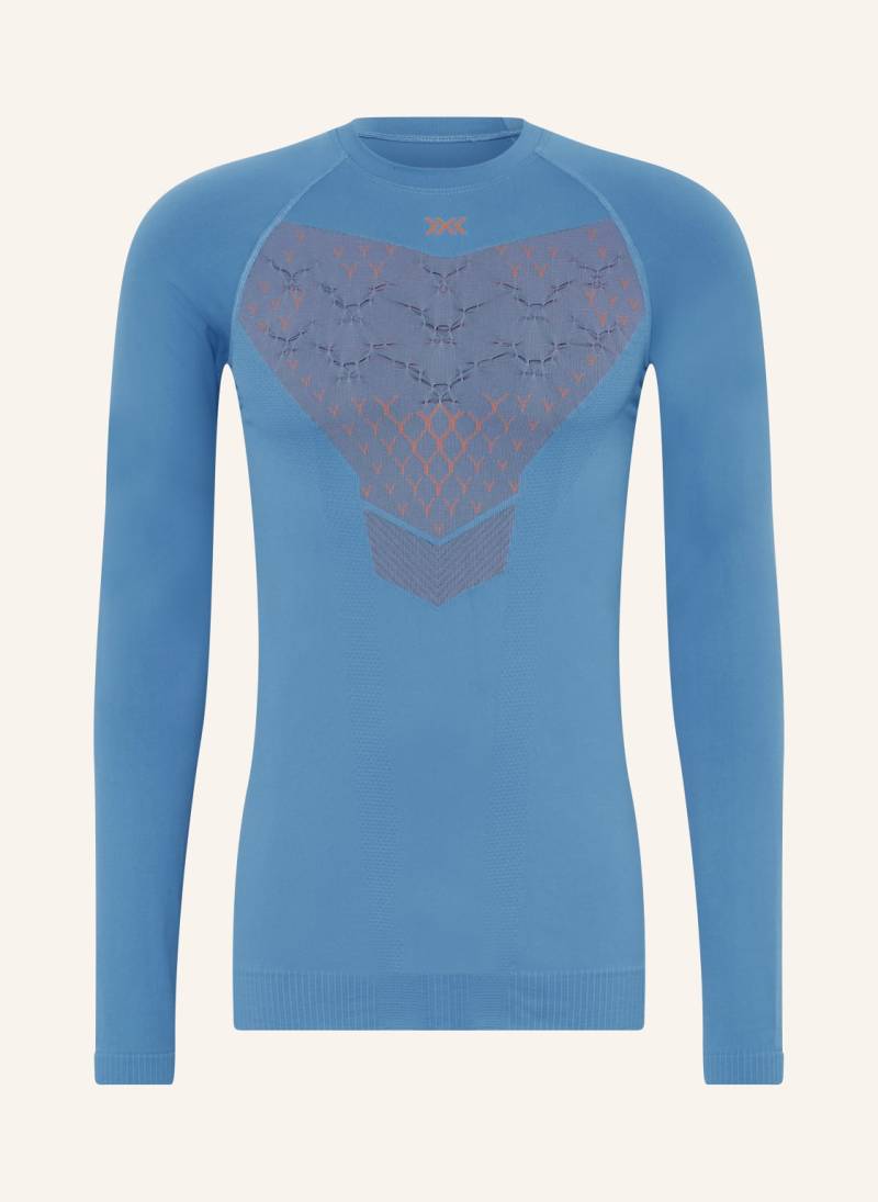 X-Bionic Laufshirt Twyce blau von X-BIONIC