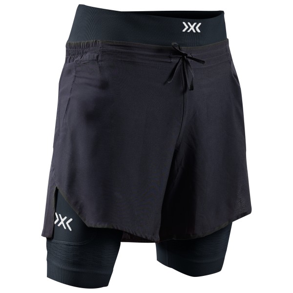 X-Bionic - Effektor 2in1 Shorts - Laufshorts Gr S schwarz/blau von X-Bionic