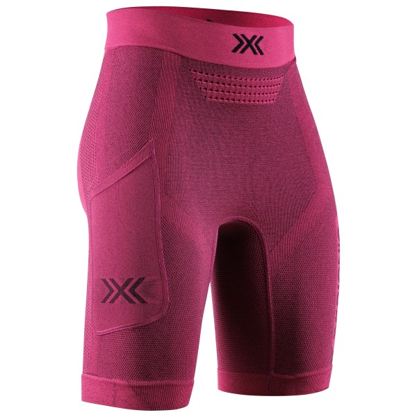 X-Bionic - Women's Xceed Run Short Tights - Laufshorts Gr L rot von X-Bionic
