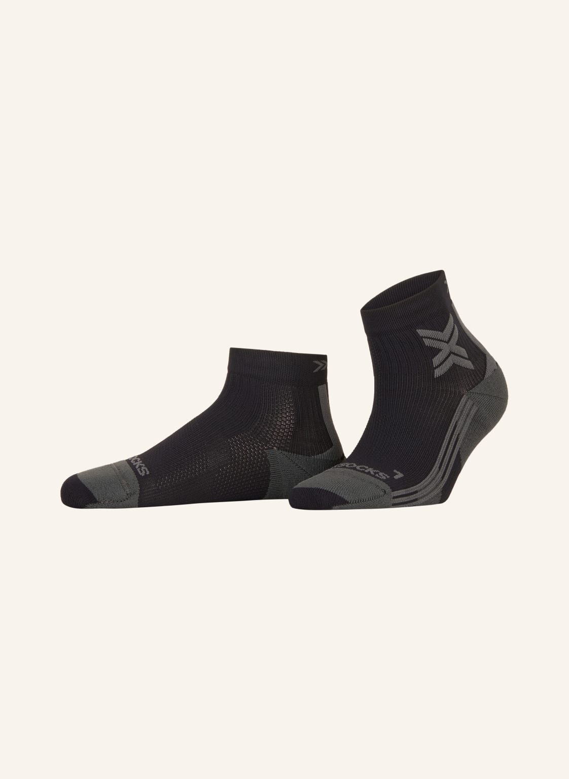 X-Socks Laufsocken Run Discover Ankle schwarz von X-SOCKS