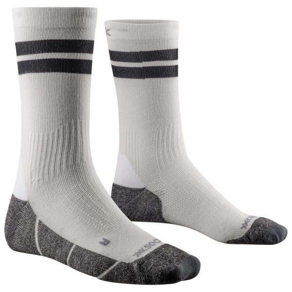 X-Socks - Core Natural Graphics Crew - Multifunktionssocken Gr 45-47 grau von X-Socks