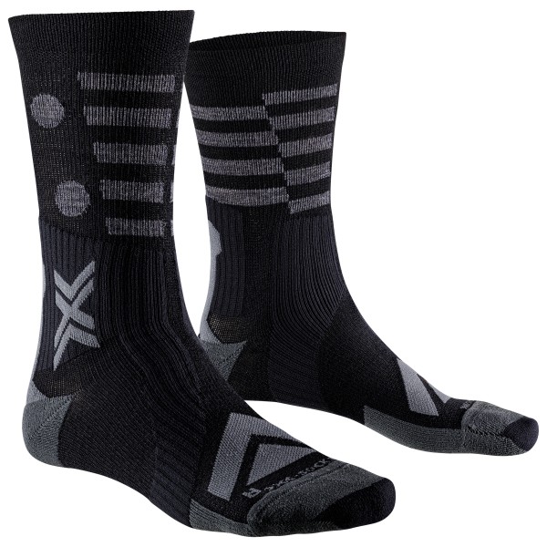 X-Socks - Gravel Perform Merino Crew - Velosocken Gr 39-41 schwarz von X-Socks