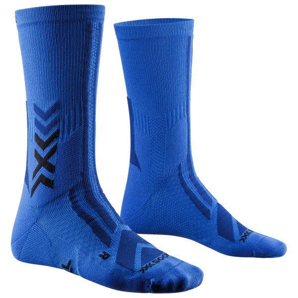 X-Socks - Hike Discover Crew - Wandersocken Gr 39-41 blau von X-Socks