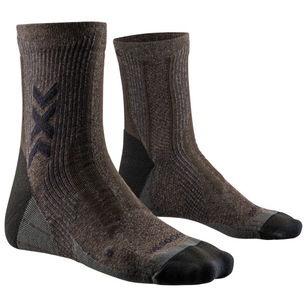 X-Socks - Hike Perform Natural Ankle - Wandersocken Gr 42-44 schwarz/grau von X-Socks