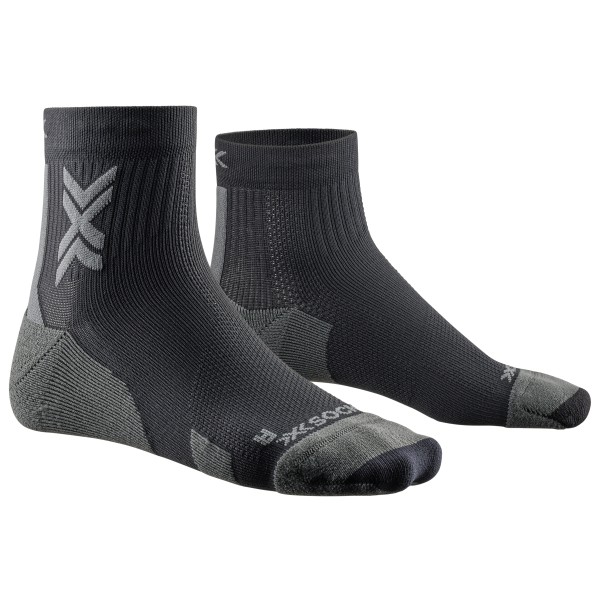 X-Socks - Run Discover Ankle - Laufsocken Gr 39-41 grau/schwarz von X-Socks