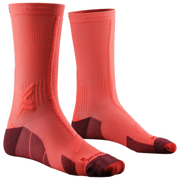 X-Socks - Trail Run Discover Crew - Laufsocken Gr 42-44 rot von X-Socks