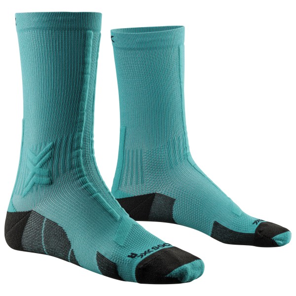 X-Socks - Trail Run Discover Crew - Laufsocken Gr 42-44 türkis von X-Socks