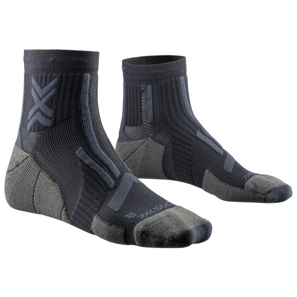 X-Socks - Trailrun Perform Ankle - Laufsocken Gr 35-38;39-41;42-44;45-47 grau;türkis von X-Socks