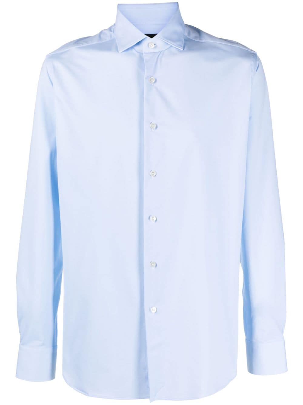 Xacus button-down long-sleeve shirt - Blue von Xacus