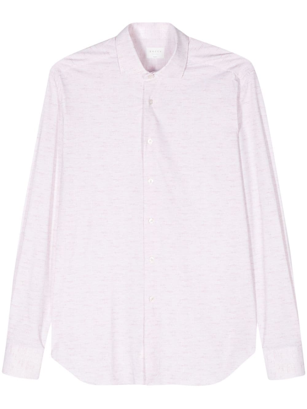 Xacus buttoned long-sleeve Shirt - Pink von Xacus