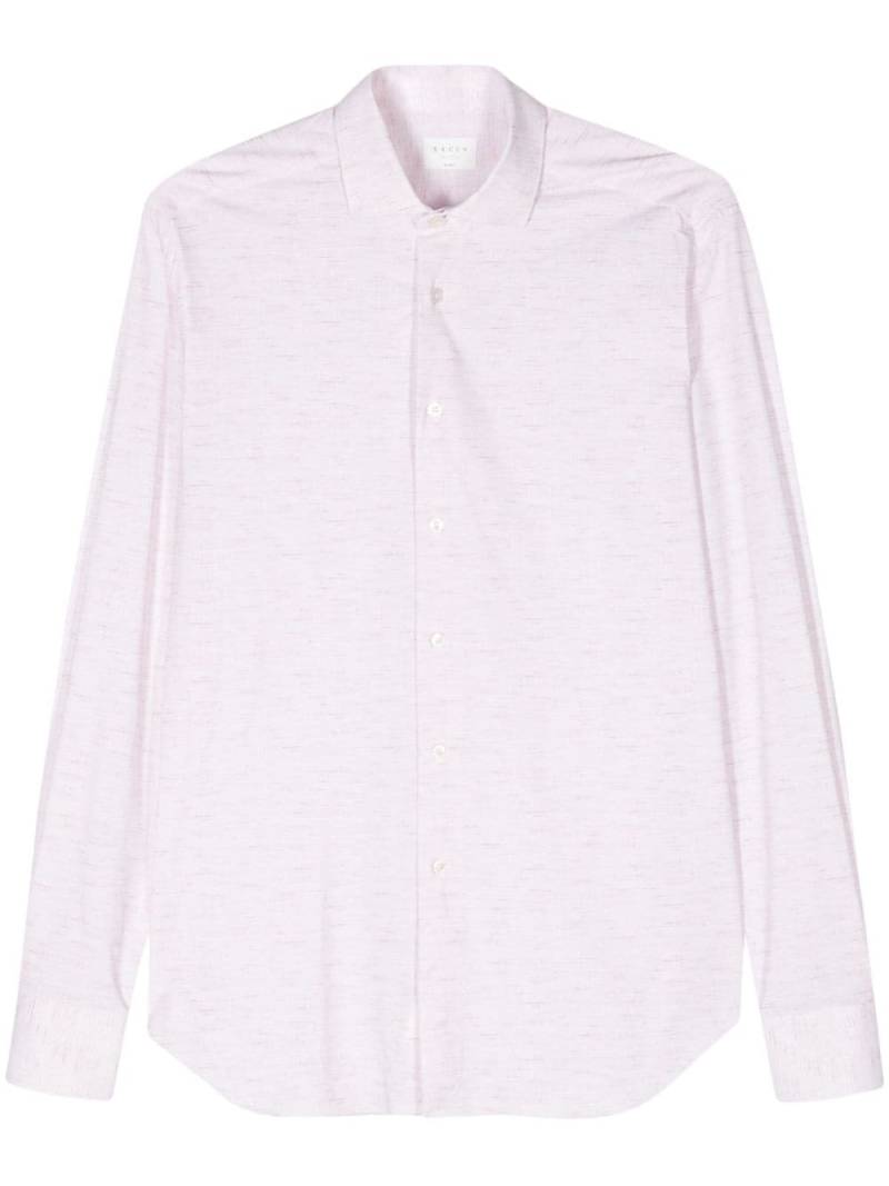 Xacus buttoned long-sleeve Shirt - Pink von Xacus