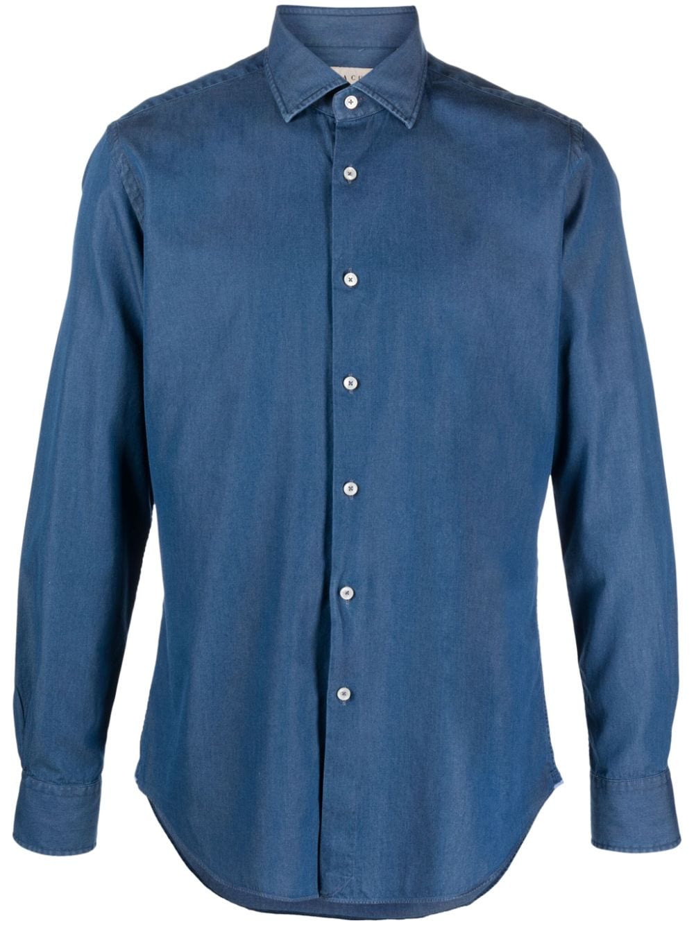 Xacus cotton button-up shirt - Blue von Xacus