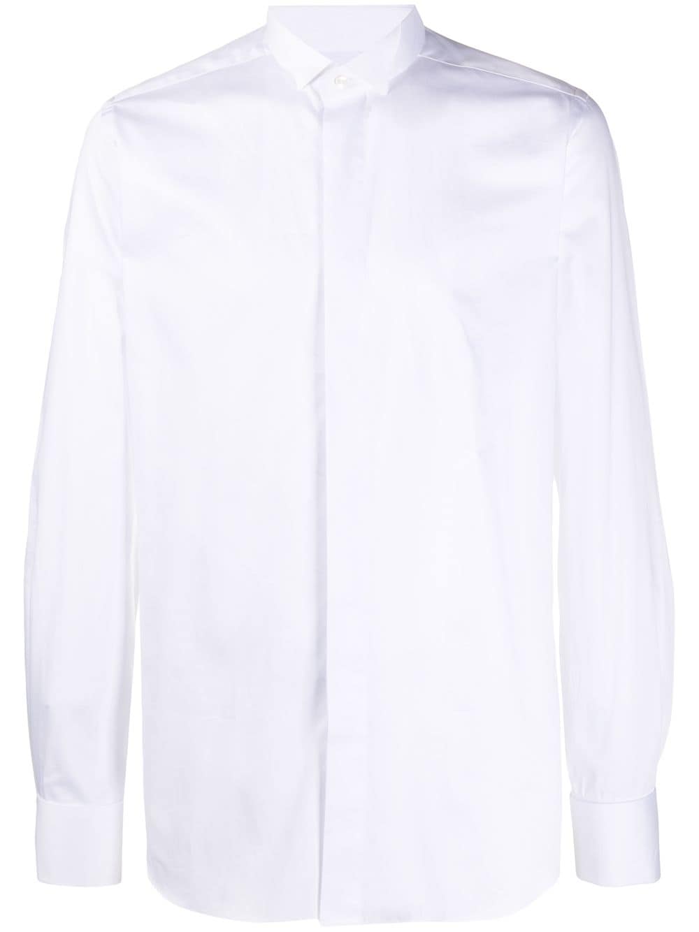 Xacus long sleeve tailored shirt - White von Xacus