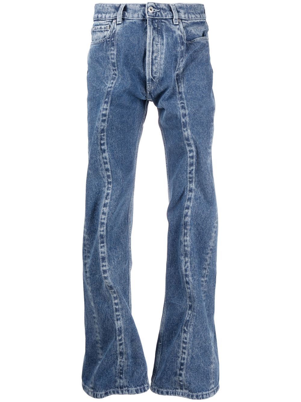 Y/Project Classic Wire denim jeans - Blue von Y/Project