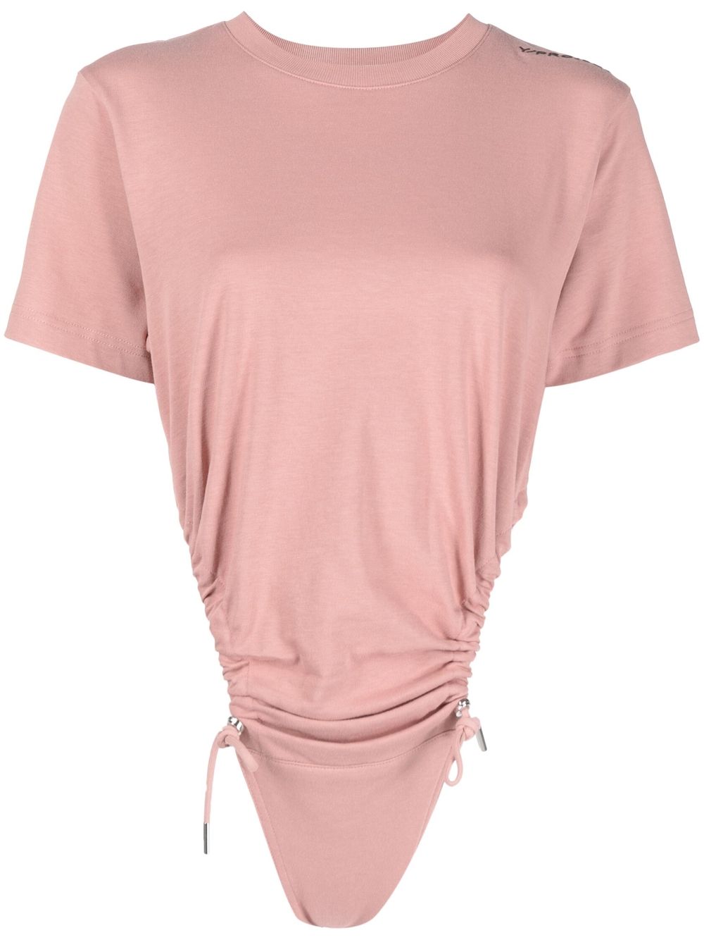 Y/Project cut-out detail body T-shirt - Pink von Y/Project