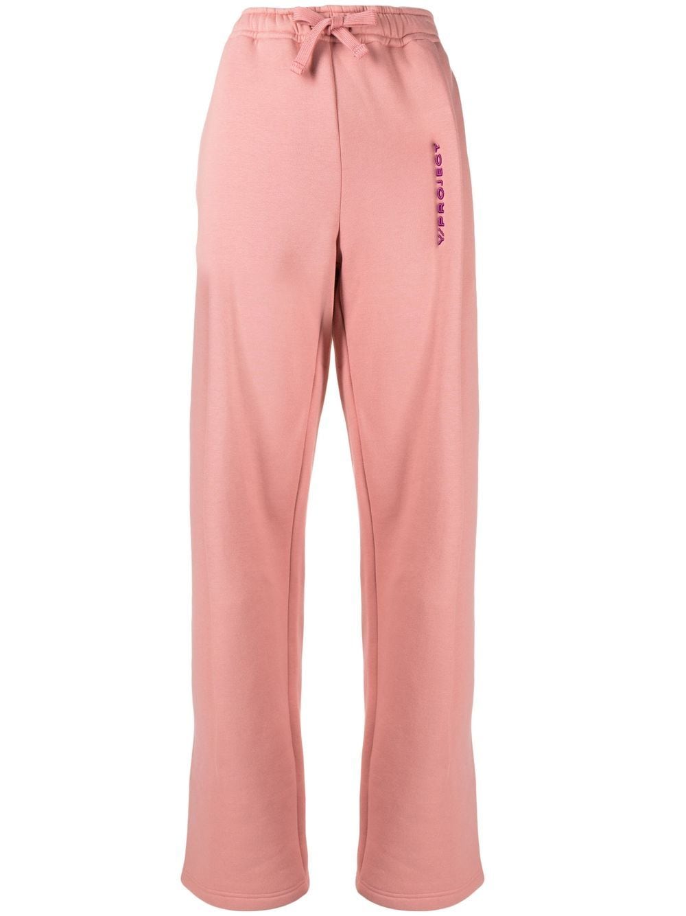 Y/Project logo-embroidered oversize track pants - Pink von Y/Project