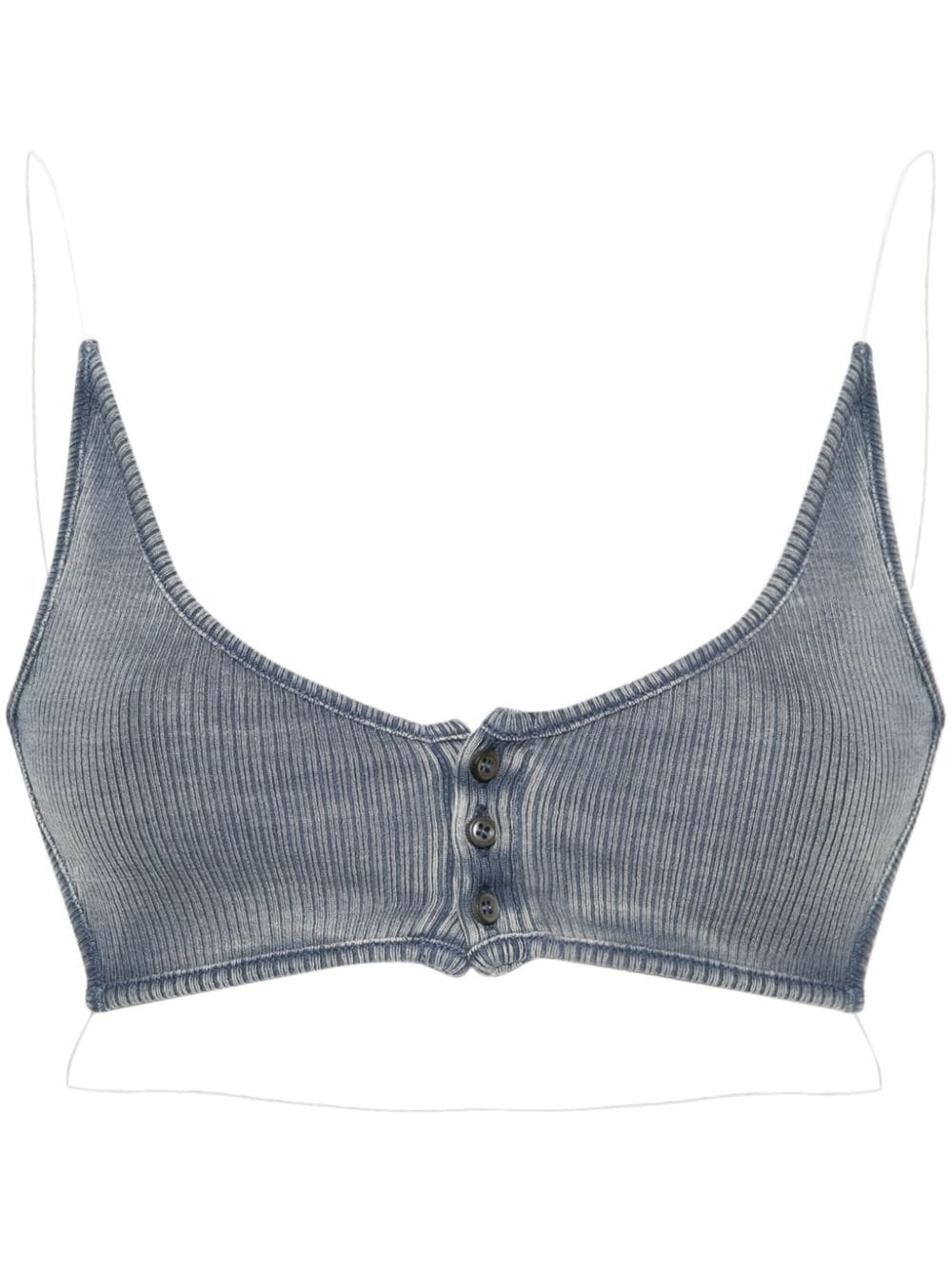 Y/Project open-back crop top - Blue von Y/Project