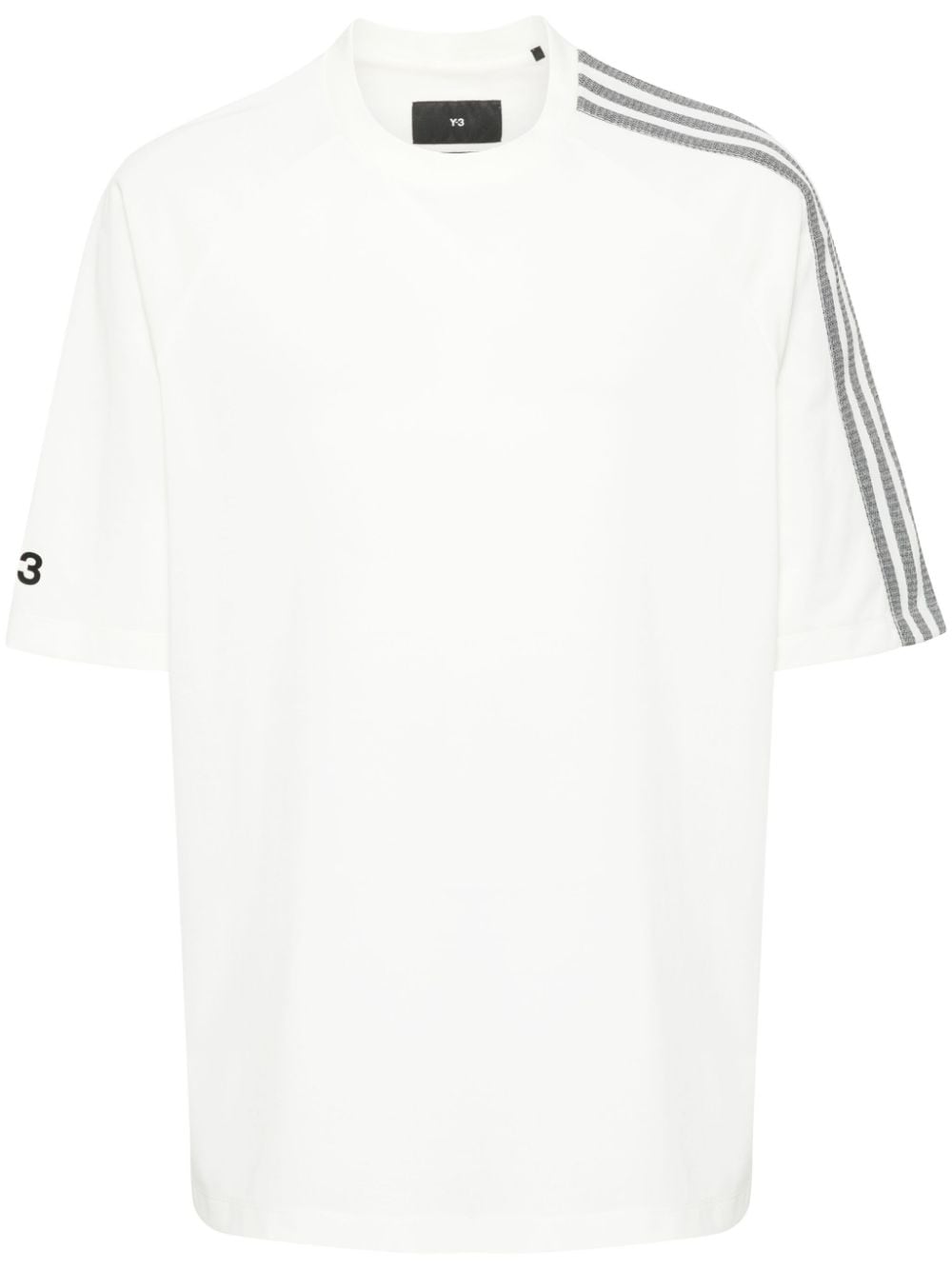 Y-3 Closure jersey T-shirt - Neutrals von Y-3