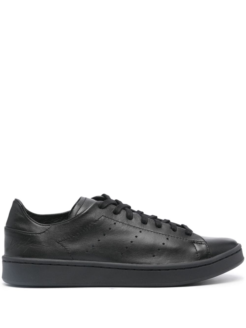 Y-3 Stan Smith leather sneakers - Black von Y-3