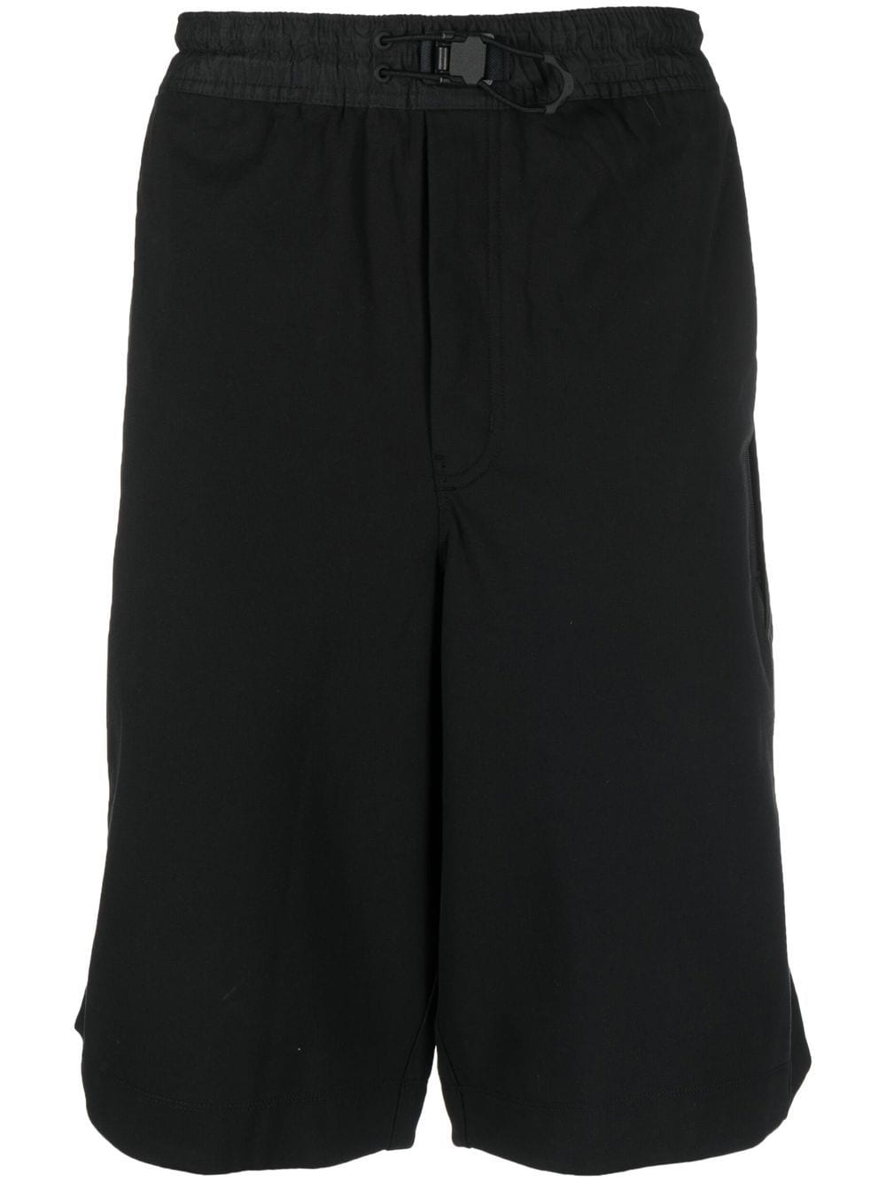 Y-3 drawstring bermuda shorts - Black von Y-3