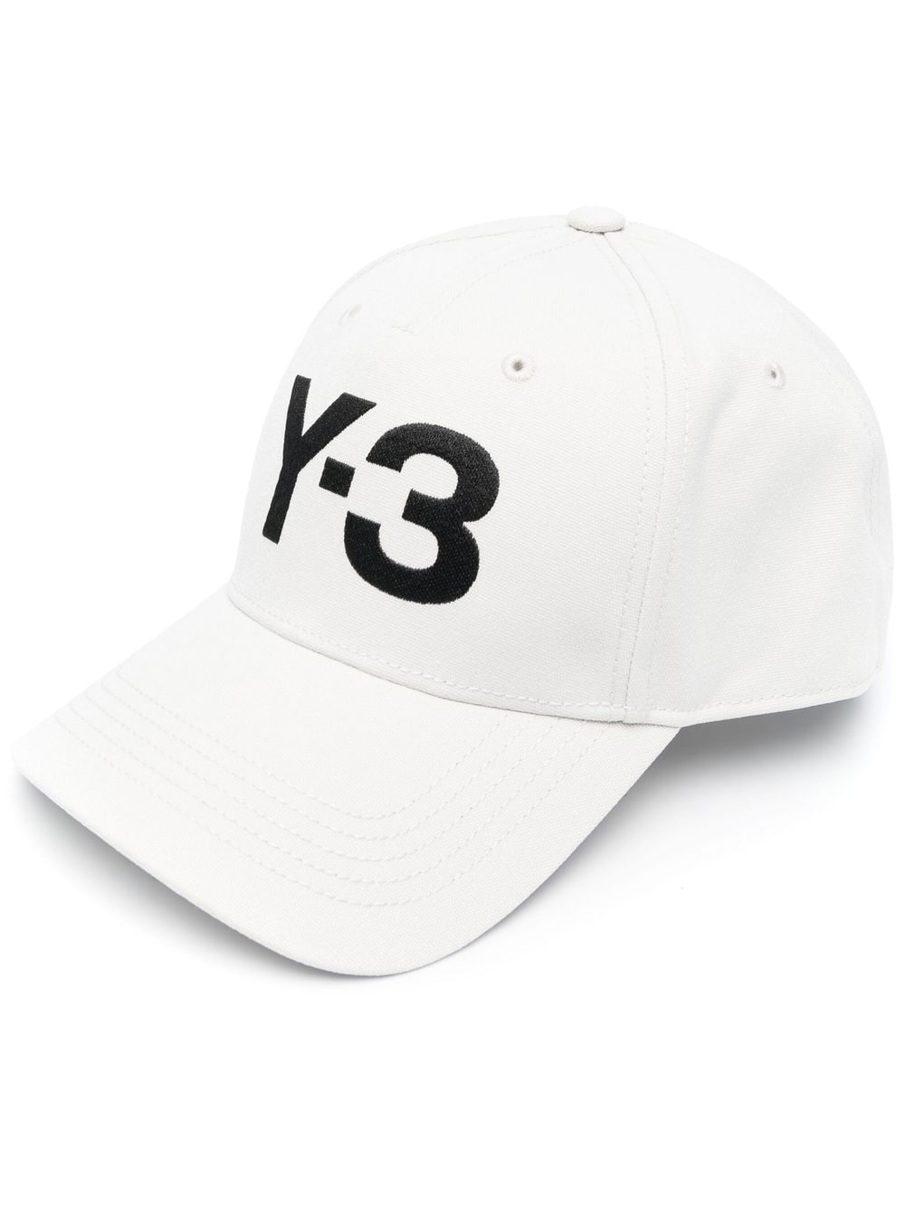 Y-3 embroidered-logo baseball cap - Neutrals von Y-3