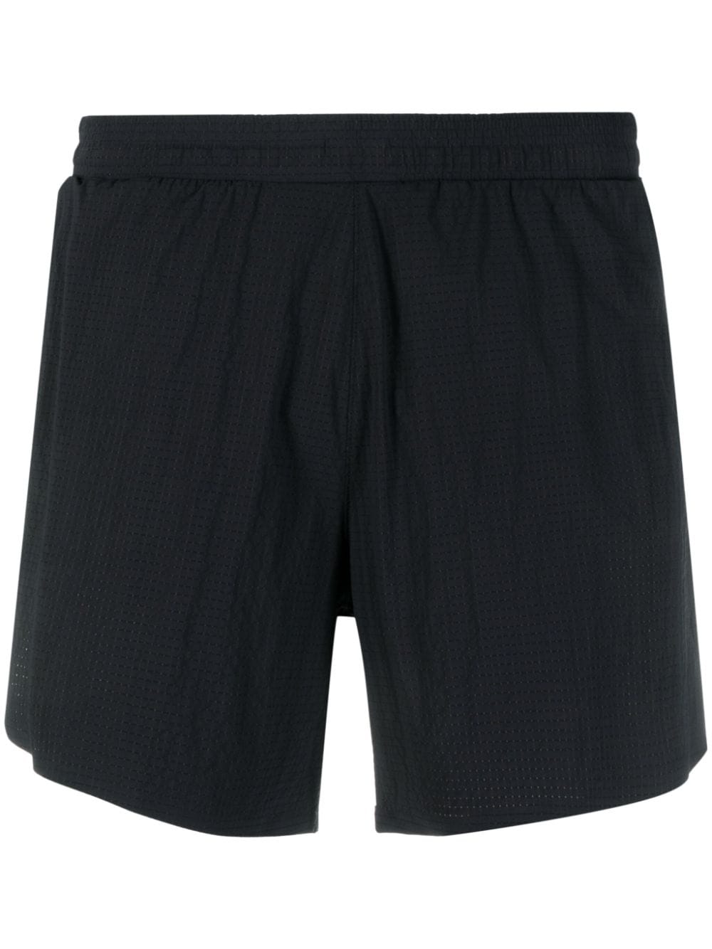 Y-3 logo-print elasticated-waist shorts - Black von Y-3
