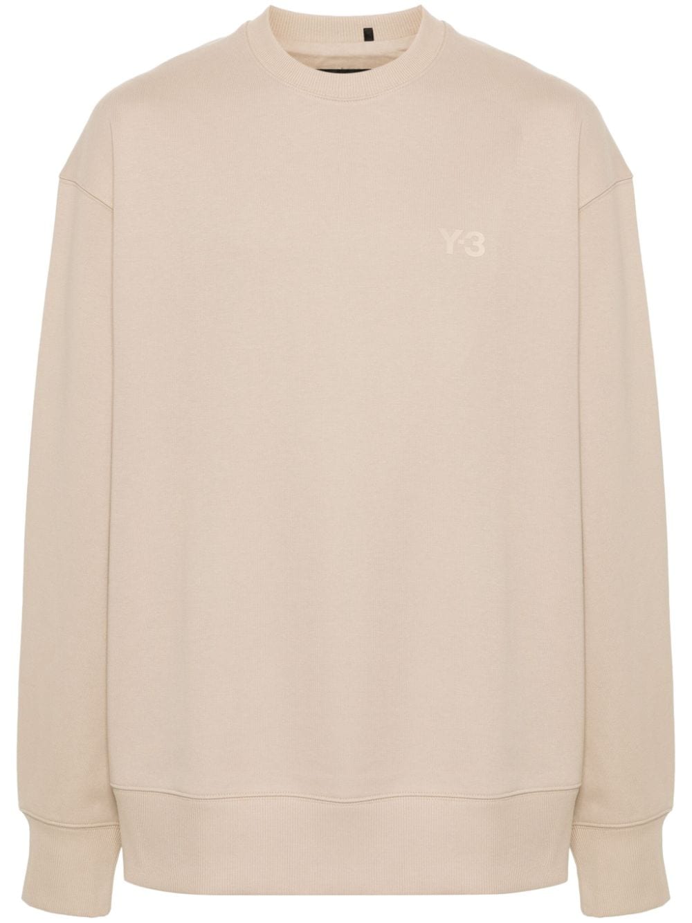 Y-3 logo-print sweatshirt - Neutrals von Y-3