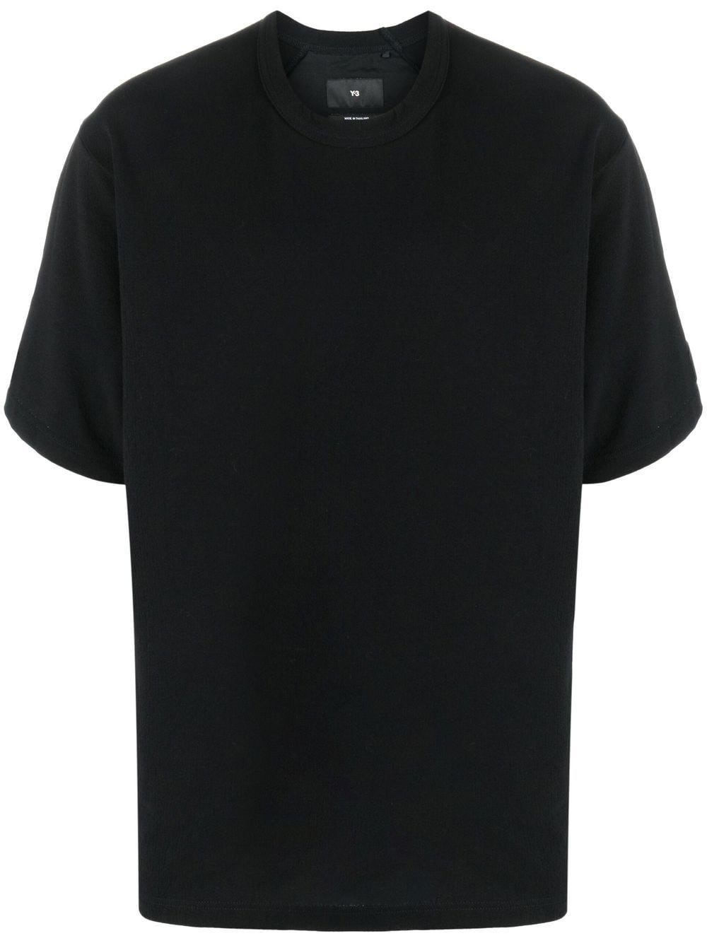 Y-3 oversize-arm cotton T-shirt - Black von Y-3