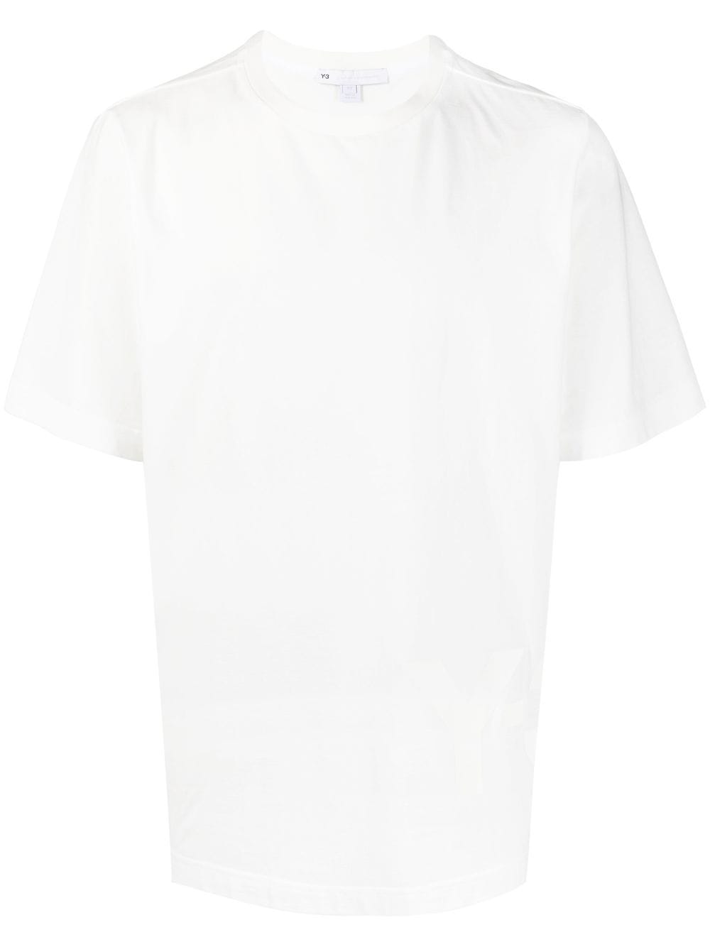Y-3 tonal logo-print T-shirt - White von Y-3