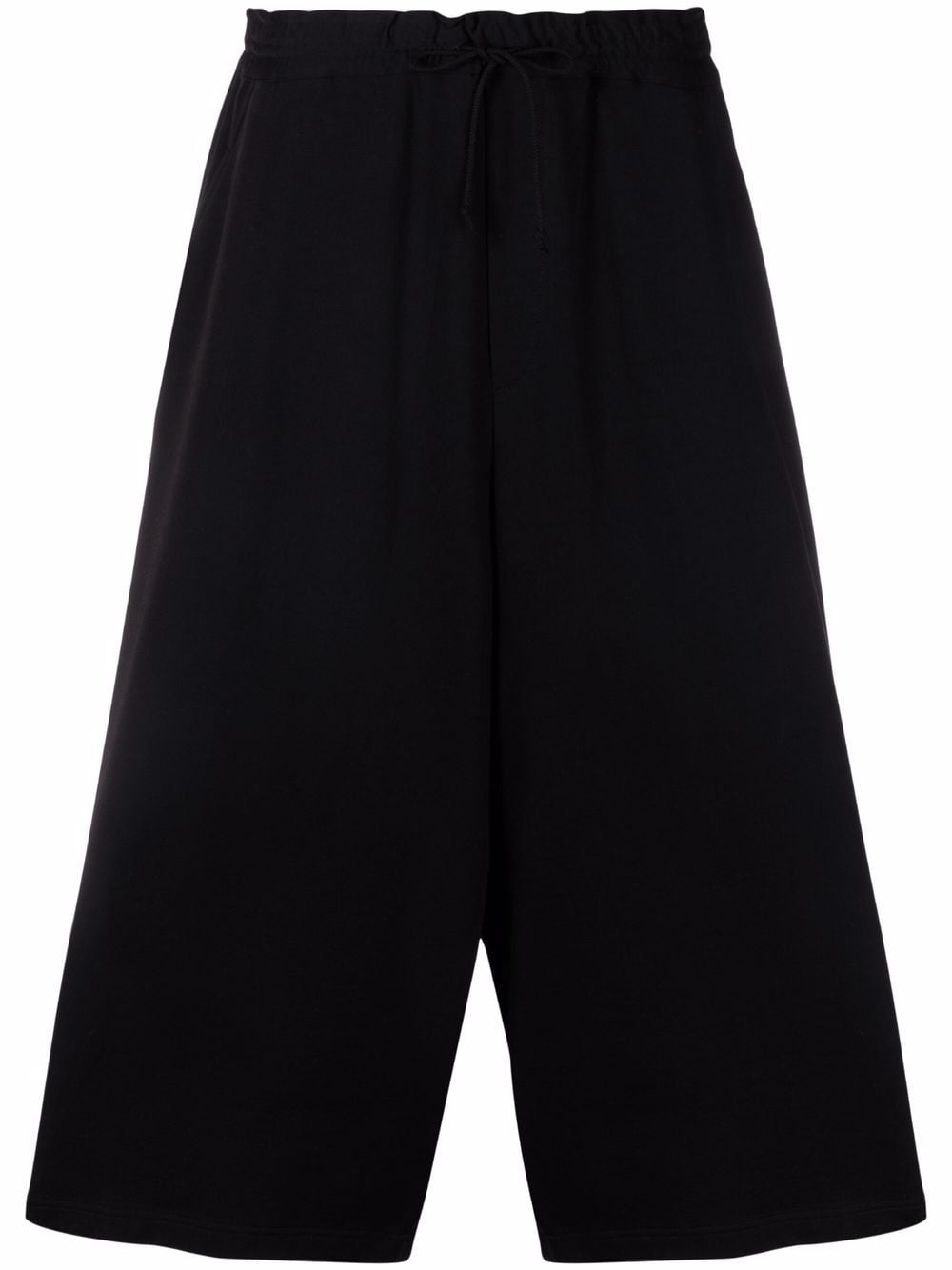 Y's cropped track pants - Black von Y's