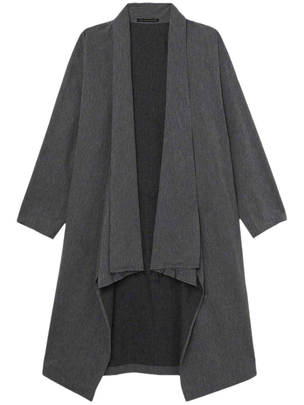 Y's printed robe coat - Grey von Y's