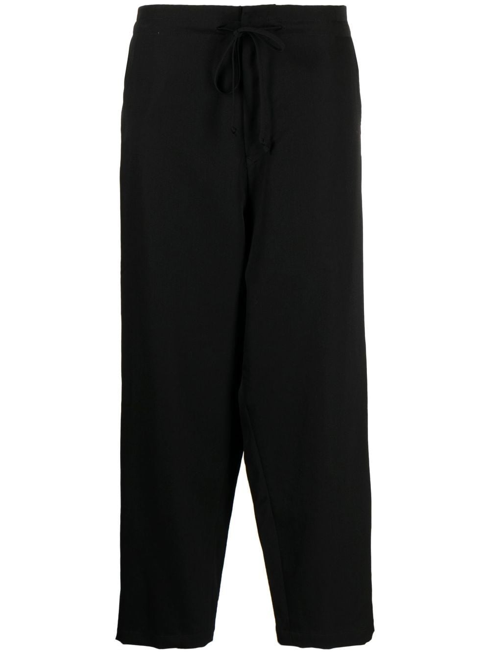 Y's straight-leg wool trousers - Black von Y's