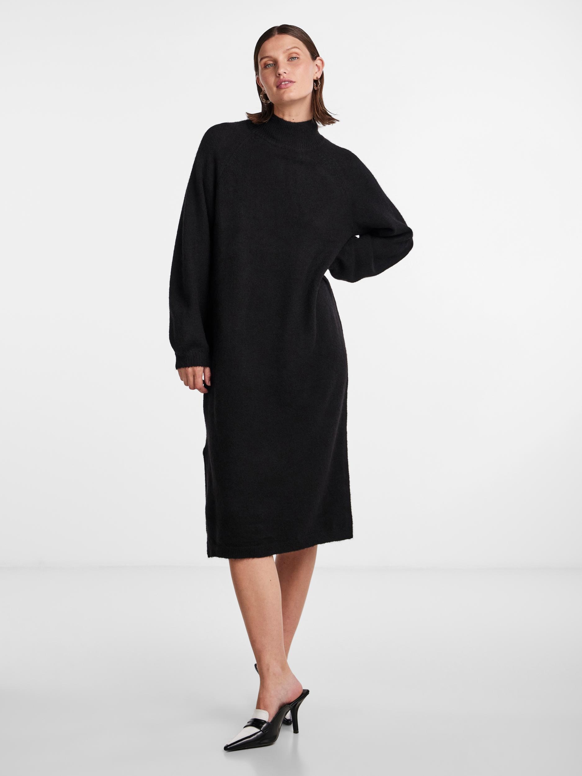 Y.A.S Strickkleid »YASBALIS LS FUNNEL KNIT DRESS S. NOOS« von Y.A.S