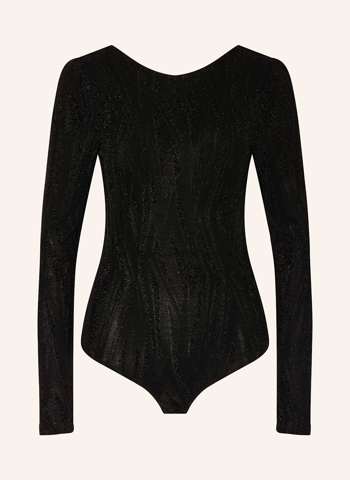 Y.A.S. Body Mit Glitzergarn schwarz Y.A.S. Body Mit Glitzergarn schwarz von Y.A.S.