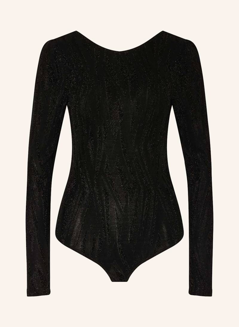 Y.A.S. Body Mit Glitzergarn schwarz von Y.A.S.