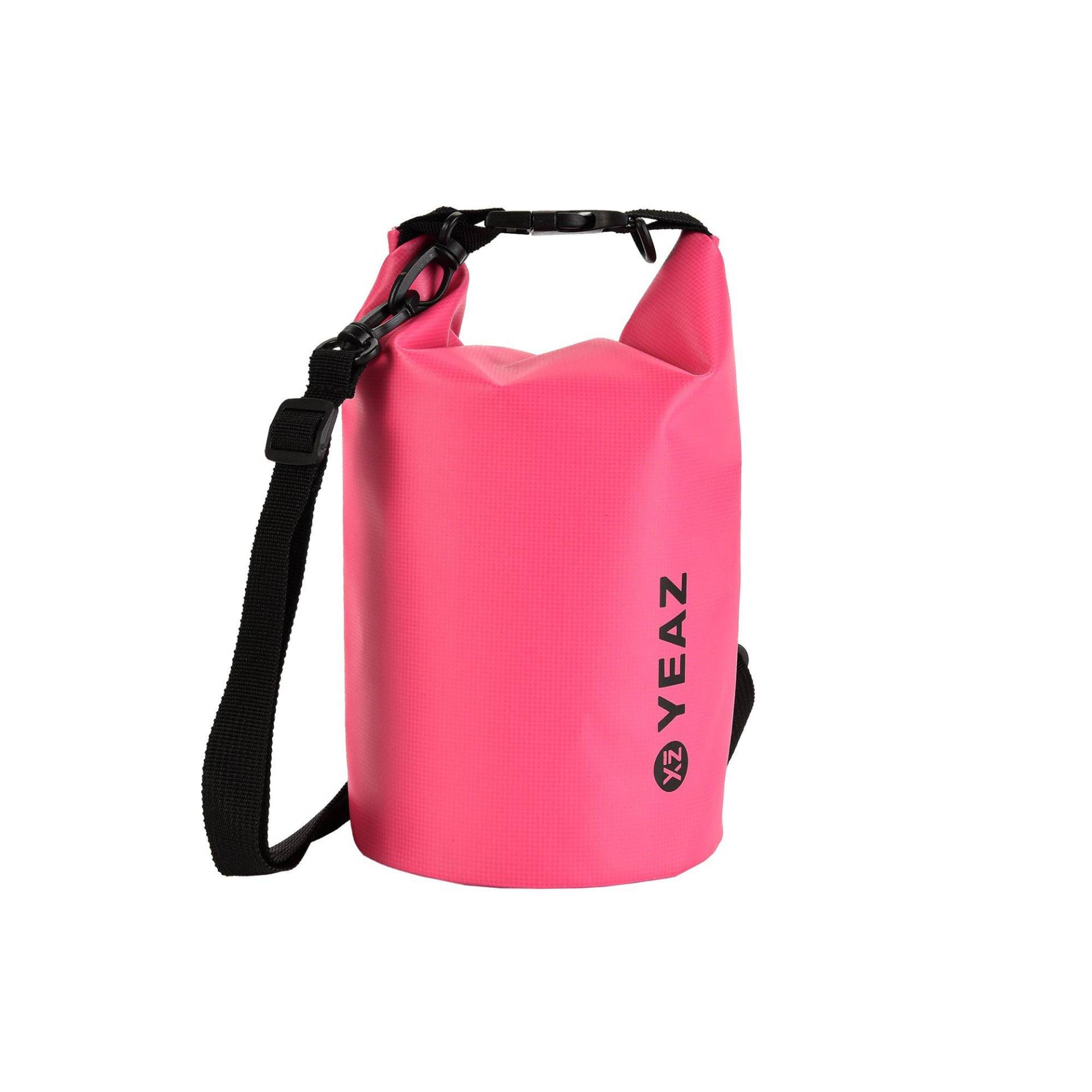 Isar Wasserfester Packsack 1,5l Herren Pink ONE SIZE von YEAZ