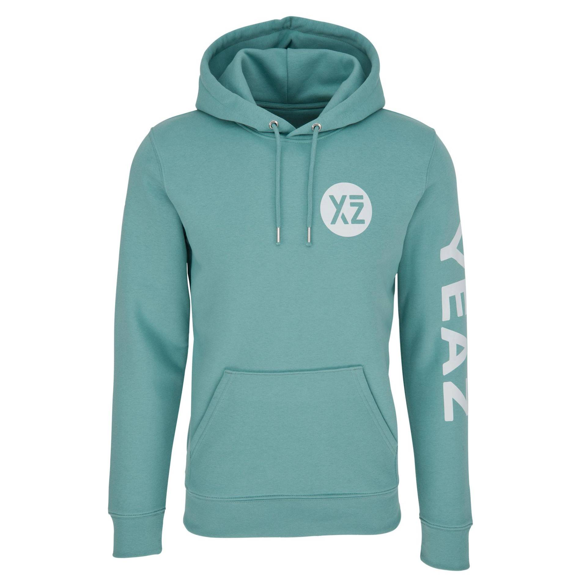 Cushy Hoodie (unisex) Herren Türkisblau XL von YEAZ