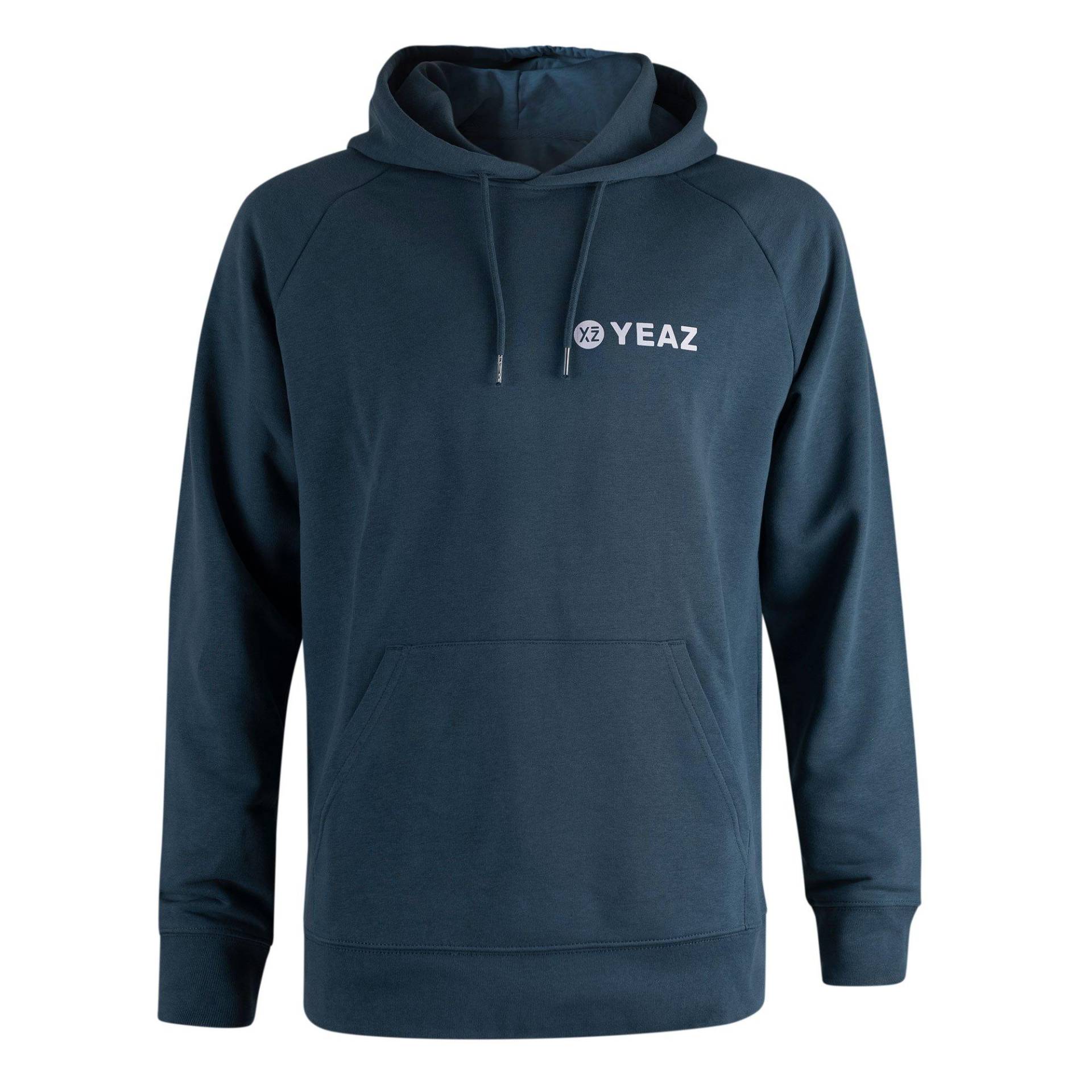 Cusher Hoodie (unisex) Herren Petroleumblau S von YEAZ